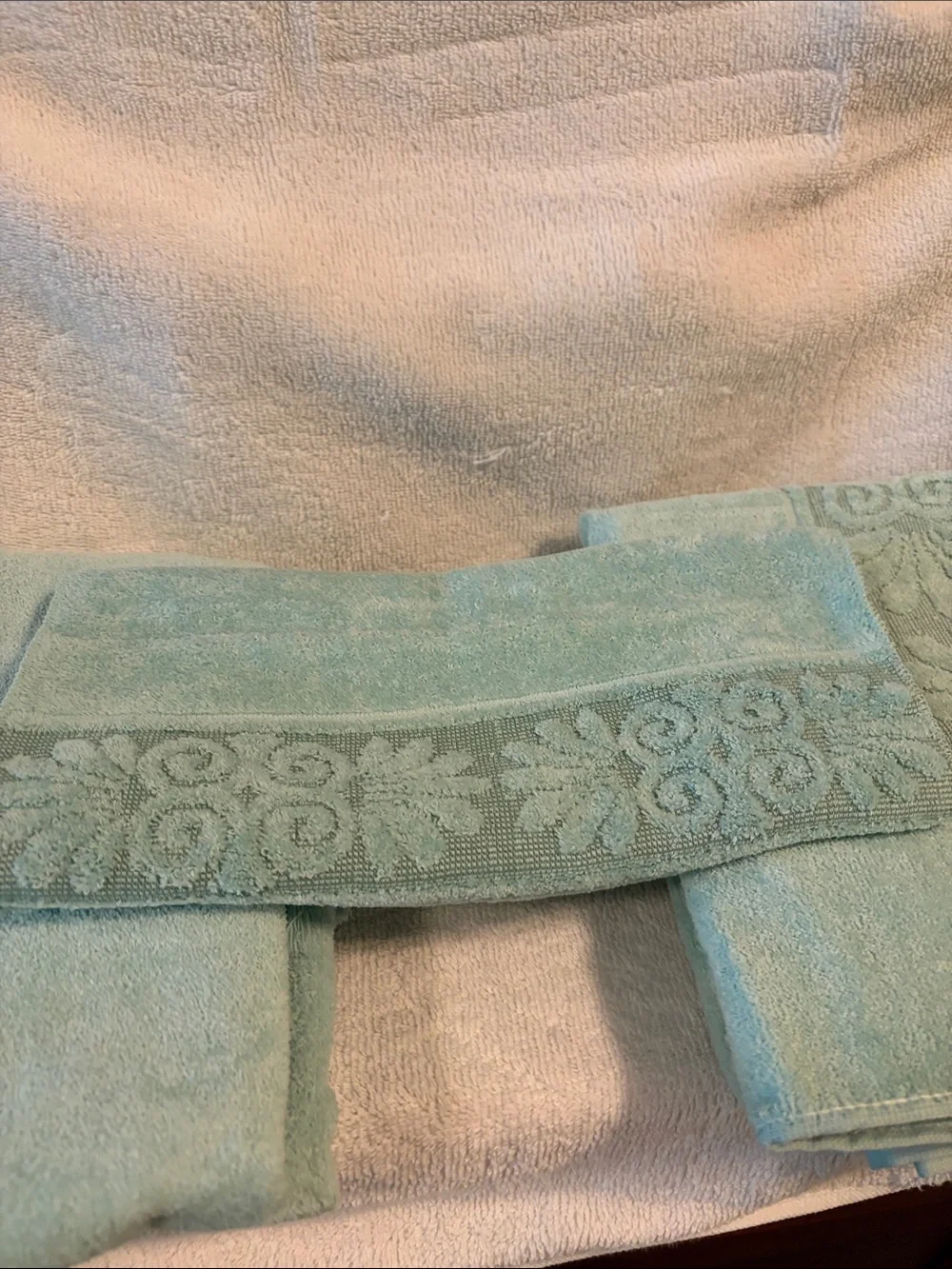 Cannon Soft Light Green Bath Towel Set - Plush Home Bath Towels